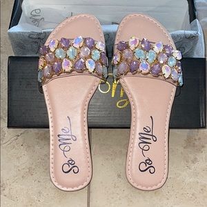 Blush Gem Slides